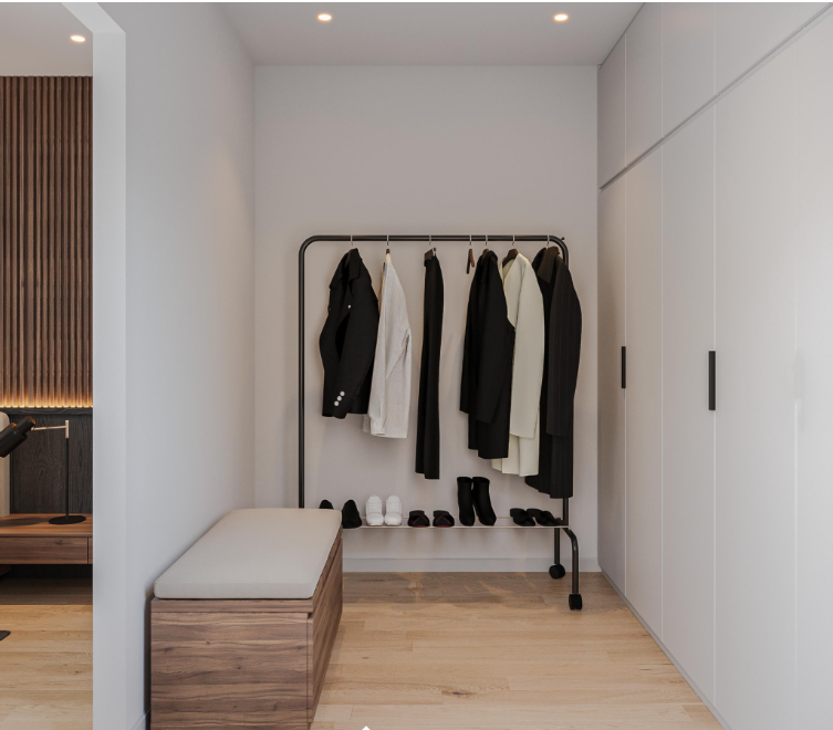 Các yếu tố cần xác định khi bố trí phòng thay đồ